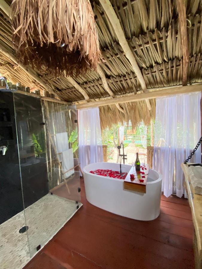 Nuscaa Boutique Tree House & Spa 호텔 푸에르토 모렐로스 외부 사진