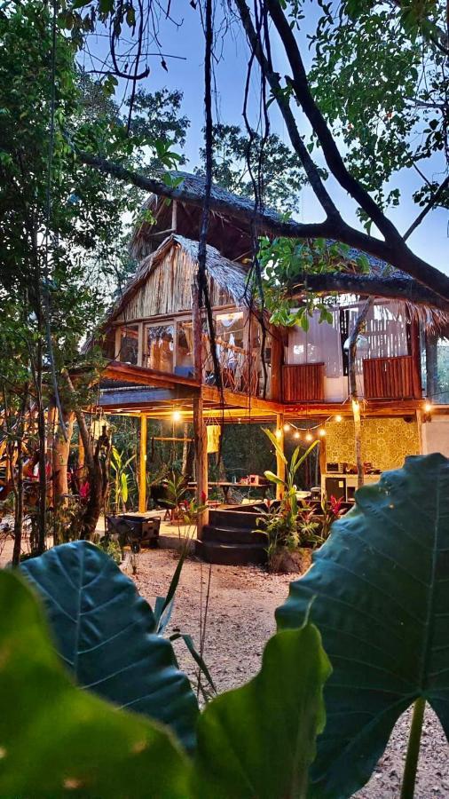Nuscaa Boutique Tree House & Spa 호텔 푸에르토 모렐로스 외부 사진